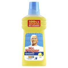 Средство для мытья полов и стен Mr.Proper, Лимон, 0.5 л, 81450925