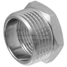 Футорка 3/4"х1", Г-Ш, латунь, индивидуальная упаковка, MasterProf, ИС.072206