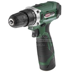 Дрель-шуруповерт аккумуляторная, Hammer, ACD12CS, 12 В, коробка