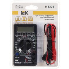 Мультиметр цифровой Universal M830B IEK
