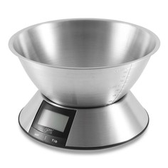 Весы кухонные электронные Gipfel с чашей 14х5,6х19 см