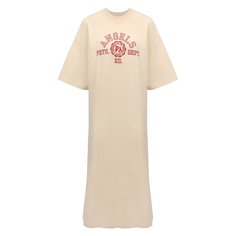 Хлопковое платье Palm Angels