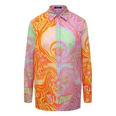 Хлопковая рубашка Versace