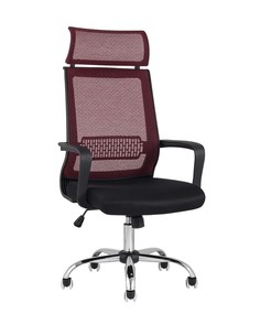 Кресло офисное topchairs style (stoolgroup) красный 60x117x70 см.
