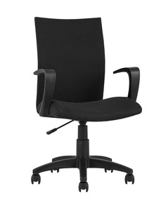 Кресло офисное topchairs harmony (stoolgroup) черный 54x105x56 см.