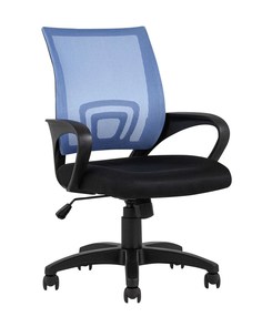 Кресло офисное topchairs simple (stoolgroup) голубой 56x95x55 см.