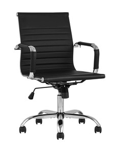 Кресло офисное topchairs city s (stoolgroup) черный 56x89x62 см.