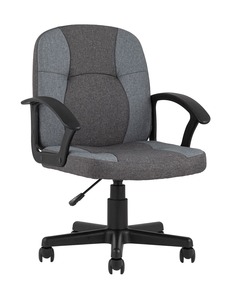 Кресло офисное topchairs comfort (stoolgroup) серый 55x92x56 см.