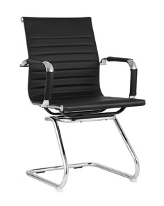 Кресло для посетителей topchairs visit (stoolgroup) черный 55x92x63 см.