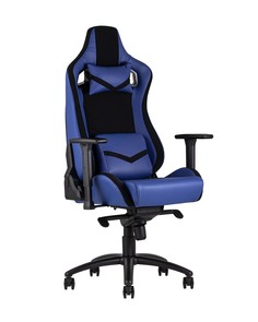 Кресло игровое topchairs racer premium (stoolgroup) синий 72x132x73 см.