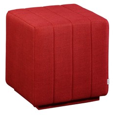 Пуфик selection (mod interiors) красный 45x45x45 см.