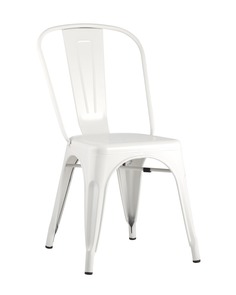 Стул tolix (stoolgroup) белый 45x84x51 см.