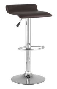Стул барный хай-тек (stoolgroup) коричневый 40x83x40 см.