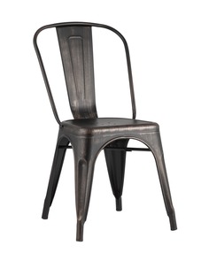 Стул tolix (stoolgroup) черный 45x85x45 см.