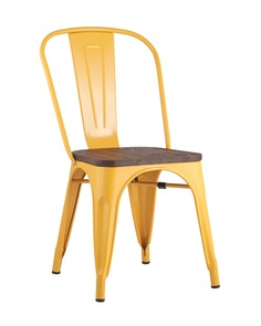 Стул tolix wood (stoolgroup) желтый 45x84x51 см.