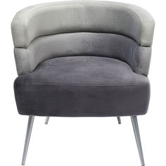 Кресло sandwich (kare) серый 65x74x64 см.