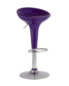 Стул барный bomba (stoolgroup) фиолетовый 42x87x43 см.