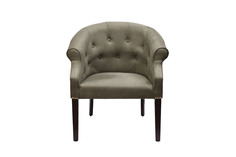 Кресло buono 77*71 (garda decor) коричневый 71x77x62 см.