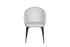 стул белая экокожа 61*81 (garda decor) белый 55x81x61 см.