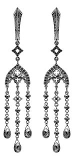 Золотые серьги Серьги Art I Fact Jewellery 0220.0291-earrings-brilliant