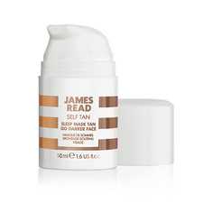 JAMES READ Self Tan Ночная маска для лица уход и загар темная SLEEP MASK FACE TAN - DARK