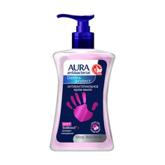 Antibacterial Крем-мыло антибактериальное Derma Protect Soft Орхидея и Макадамия Aura