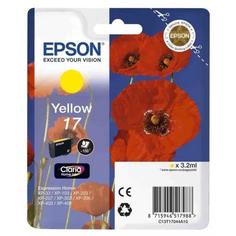 Картридж Epson T1704 (C13T17044A10) для Epson XP33/203/303, желтый