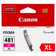 Картридж Canon CLI-481M XL (2045C001) для Canon Pixma TS6140/TS8140TS/TS9140/TR7540/TR8540, пурпурный
