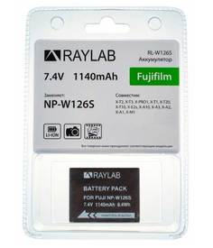 Аккумулятор Raylab RL-W126S 1140мАч