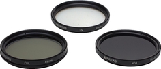 Набор из 3 фильтров RayLab (UV,CPL,ND8) 49mm