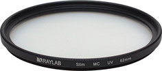 Фильтр защитный ультрафиолетовый RayLab UV Slim 62mm