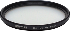 Фильтр защитный ультрафиолетовый RayLab UV Slim 55mm