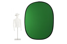 Фон складной Raylab RF-12 хромакей муслиновый Green/Blue 150*200см (зеленый/синий)