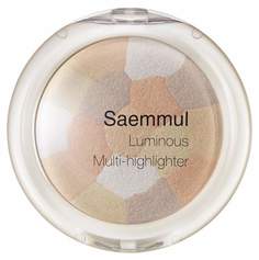 Хайлайтер минеральный The Saem Saemmul Luminous Multi Highlighter 02 Gold Beige 8гр