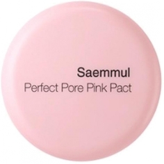 Пудра компактная розовая The Saem Saemmul Perfect Pore Pink Pact 11гр
