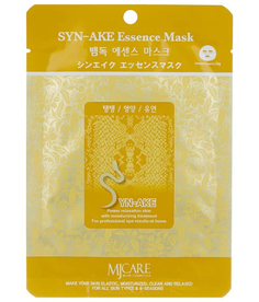Маска тканевая для лица Змеиный яд Syn-Ake Essence Mask 23гр Mijin Cosmetics