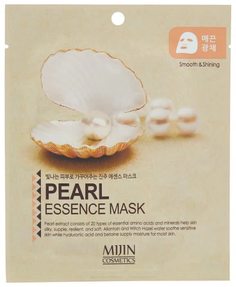 Маска для лица тканевая жемчуг Mijin Cosmetics Pearl Essence Mask 25 г