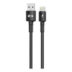 Кабель Exployd Rash USB - Lightning 2A 1m Black EX-K-1150