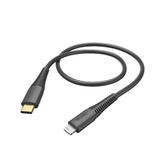 Кабель Hama 00183308 Lightning USB Type-C (m) 1.5м черный