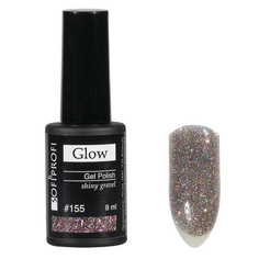 SOFIPROFI, Гель-лак Glow №155, Shiny Gravel