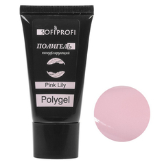 SOFIPROFI, Полигель камуфлирующий Pink Lily, 30 мл