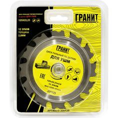 Твердосплавный пильный диск по дереву для УШМ Гранит