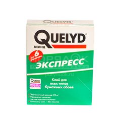 Клей для бумажных обоев, Quelyd, Экспресс, 180 г, 30000624