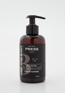 Шампунь Press Gurwitz Perfumerie "№3", с нотами табака, корицы и ванили, 300 мл