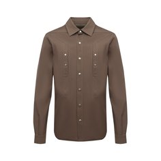 Хлопковая рубашка Rick Owens