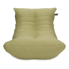 кресло-мешок «кокон» оливковый 70x120 (пуффбери) зеленый 70x85x120 см.