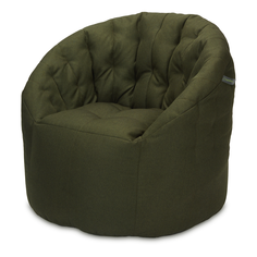 кресло-мешок «австралия» хвойный 95x105 (пуффбери) зеленый 95x105x95 см.