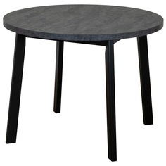Стол обеденный раскладной next (bradexhome) черный 76 см.