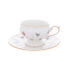 Набор чайных пар мария (royal classics) белый