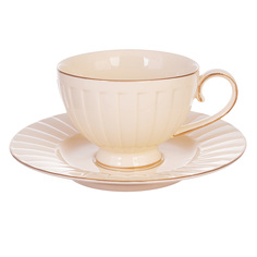 Набор чайных пар slon (royal classics) белый